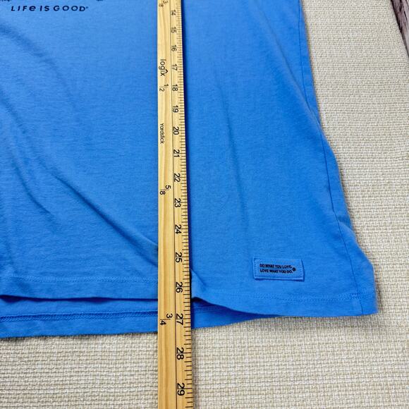 Life is Good Womens Short Sleeve T-Shirt Red Bird Cardinal Size XL - Picture 7 of 7